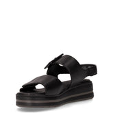Sandalo con platform black | Boscaini Scarpe