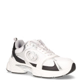 Sneaker in ecopelle bianco nero - Sneakers Donna | Boscaini Scarpe