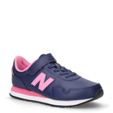 323 sneaker in ecopelle bambina navy rosa | Boscaini Scarpe
