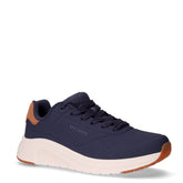 Uno Lite 2 sneaker in ecopelle blu navy | Boscaini Scarpe