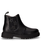 Stivaletto in ecopelle con zip bambina nero | Boscaini Scarpe