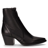 Camperos in pelle con tacco nero | Boscaini Scarpe
