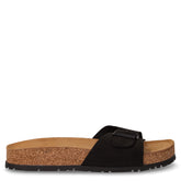 Ciabatta in pelle nero | Boscaini Scarpe