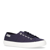 Sneaker in tessuto navy bianco | Boscaini Scarpe