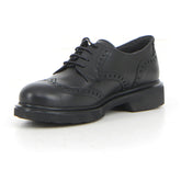 Stringata stile inglese nero | Boscaini Scarpe