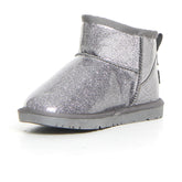 Stivaletto invernale con glitter bambina grigio | Boscaini Scarpe
