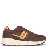 Eclipse sneaker in pelle e tessuto marrone | Boscaini Scarpe