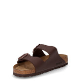 Arizona ciabatta in pelle marrone scuro | Boscaini Scarpe