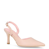 Décolleté slingback a punta in ecopelle blush - DU SIMON | Boscaini Scarpe