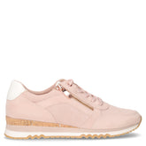 Avery sneaker in ecopelle e tessuto rosa | Boscaini Scarpe