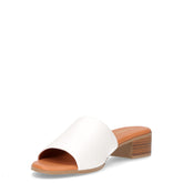 Ciabatta con tacco bianco | Boscaini Scarpe