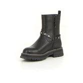 Stivaletto con zip bambina black | Boscaini Scarpe