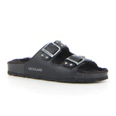 Sara ciabatta con borchie nero | Boscaini Scarpe