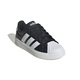 Streettalk sneaker in ecopelle ragazzo nero bianco | Boscaini Scarpe