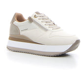 Sneaker con platform cream - Scarpe Donna | Boscaini Scarpe