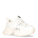 Saturn Lace sneaker con zeppa bianco | Boscaini Scarpe