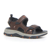 Rigdon sandalo brown black | Boscaini Scarpe