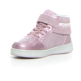 Frangetta Mix sneaker bambina cipria | Boscaini Scarpe