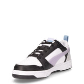Rebound v6 low sneaker in ecopelle ragazza lilla bianco nero | Boscaini Scarpe