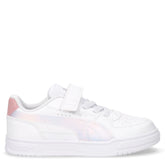 Caven III Holo 2.0 sneaker in ecopelle bambina bianco rosa | Boscaini Scarpe