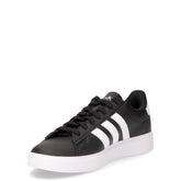 Grand court 2.0 sneaker in ecopelle nero | Boscaini Scarpe