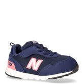 515 sneaker bambina in tessuto ed ecopelle navy | Boscaini Scarpe