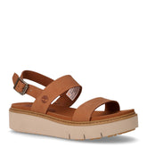 Safari Dawn sandalo in pelle con zeppa sella | Boscaini Scarpe