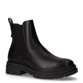 Stivaletto in pelle con zip nero | Boscaini Scarpe