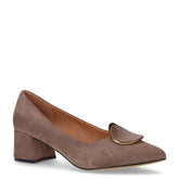 Décolleté in ecopelle taupe - GOLD & GOLD | Boscaini Scarpe