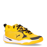 Playmaker scarpa da basket bambino in ecopelle e tessuto giallo - Scarpe Sportive Bambini | Boscaini Scarpe