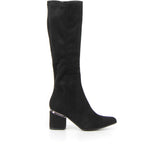 Stivale al ginocchio con tacco nero | Boscaini Scarpe