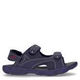 S.ocean 2503 sandalo in ecopelle blu | Boscaini Scarpe