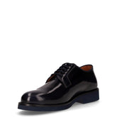 Stringata in pelle blu | Boscaini Scarpe