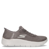 Go walk flex mali sneaker slip ins in tessuto grigio | Boscaini Scarpe