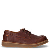 Stringata casual in pelle noce | Boscaini Scarpe
