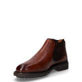 Stivaletto in pelle cognac | Boscaini Scarpe