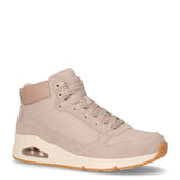 Uno Stacre Shine polacchino sportivo in ecopelle taupe - SKECHERS | Boscaini Scarpe