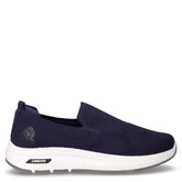 Sneaker slip on in tessuto blu | Boscaini Scarpe