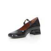 Mary Jane con tacco basso nero | Boscaini Scarpe
