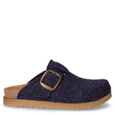 Ciabattain tessuto avio | Boscaini Scarpe