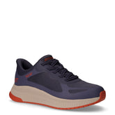 Bobs Squad 4 sneaker in tessuto slip-ins navy arancio | Boscaini Scarpe