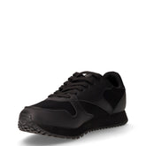 Sneakers in tessuto ed ecopelle nero | Boscaini Scarpe