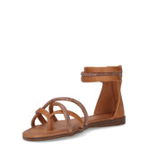Sandalo con zip sabbia | Boscaini Scarpe