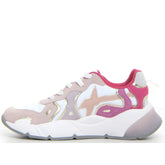 Sarah sneaker cipria lilla fuxia - Mid Season Sale Sneakers Donna | Boscaini Scarpe