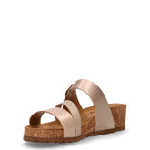 Ciabatta con zeppa platino | Boscaini Scarpe