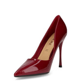 Decolletè un ecopelle bordeaux | Boscaini Scarpe