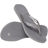 Flash sweet ciabatta infradito steel grey | Boscaini Scarpe