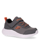 Bounder Techrox sneaker in ecopelle e tessuto bambino grigio - SKECHERS | Boscaini Scarpe