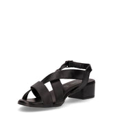 Sandalo con tacco nero | Boscaini Scarpe