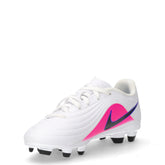 JR Tiempo Mestro Club FG/MG scarpa da calcio in ecopelle bambino bianco blu | Boscaini Scarpe